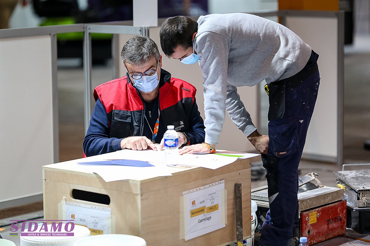 Worldskills Lyon 2021 Carrelage