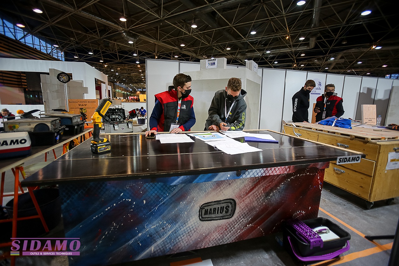 Worldskills Lyon 2021 Carrelage