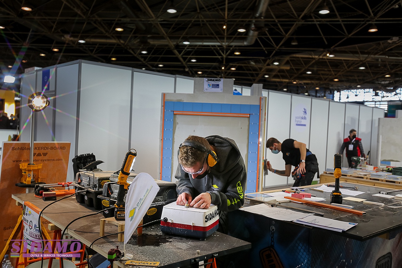 Worldskills Lyon 2021 Carrelage