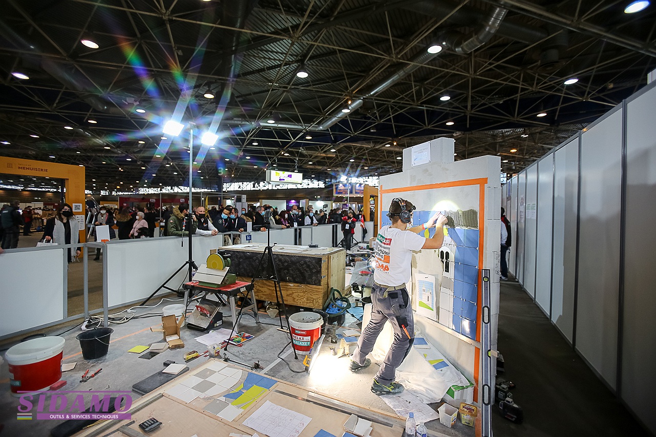 Worldskills Lyon 2021 Carrelage