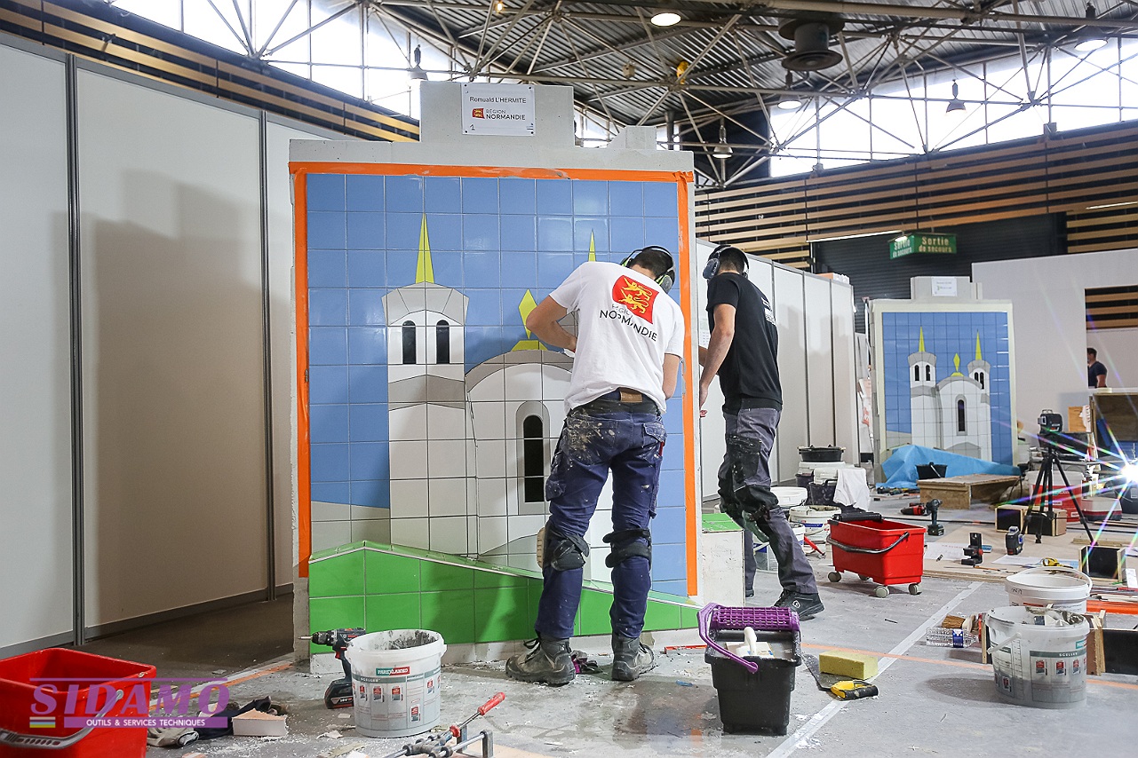 Worldskills Lyon 2021 Carrelage