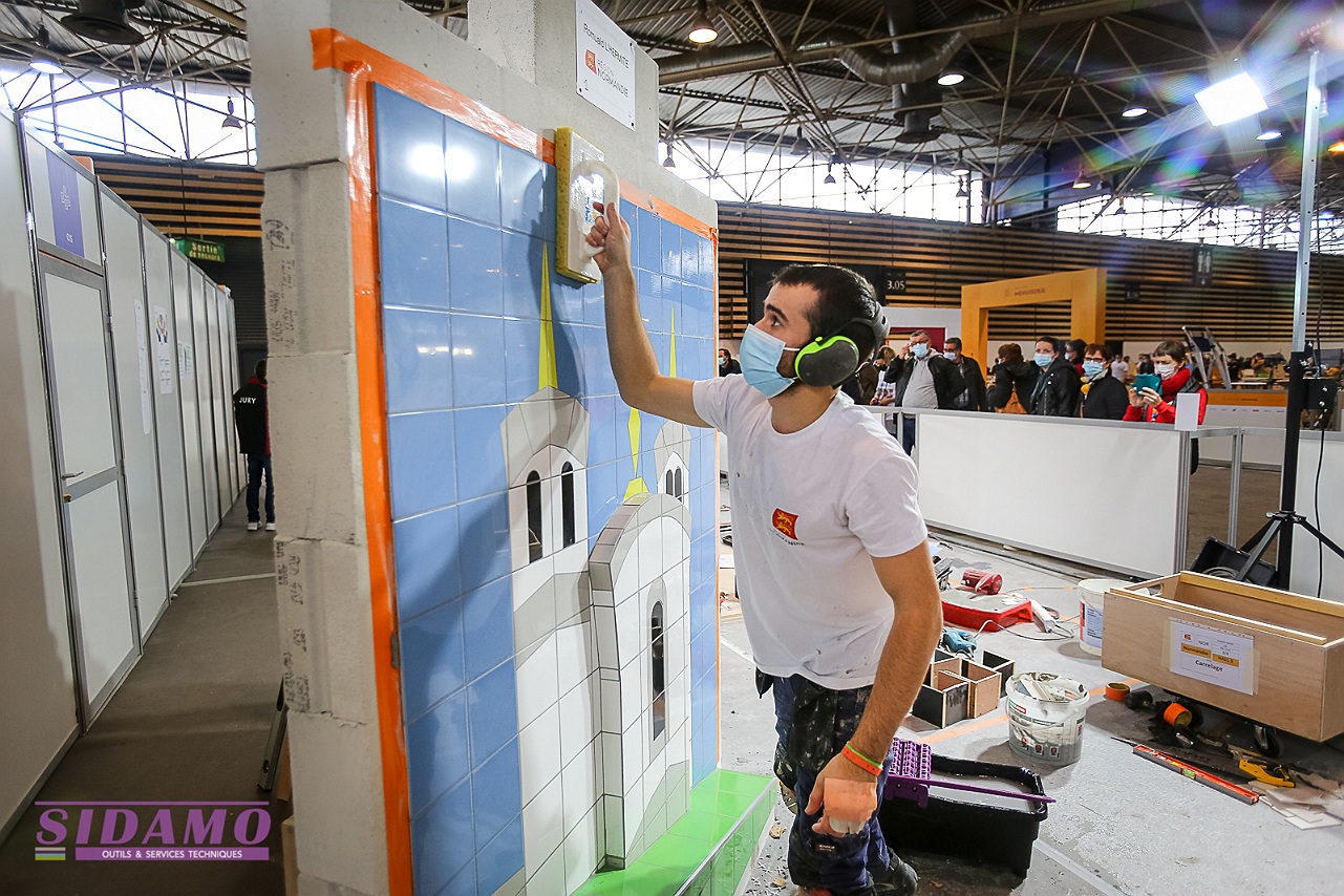 Worldskills Lyon 2021 Carrelage