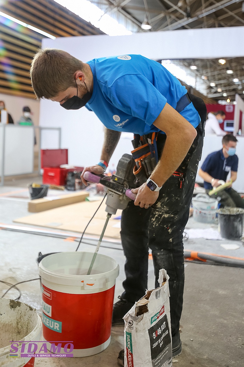 Worldskills Lyon 2021 Carrelage