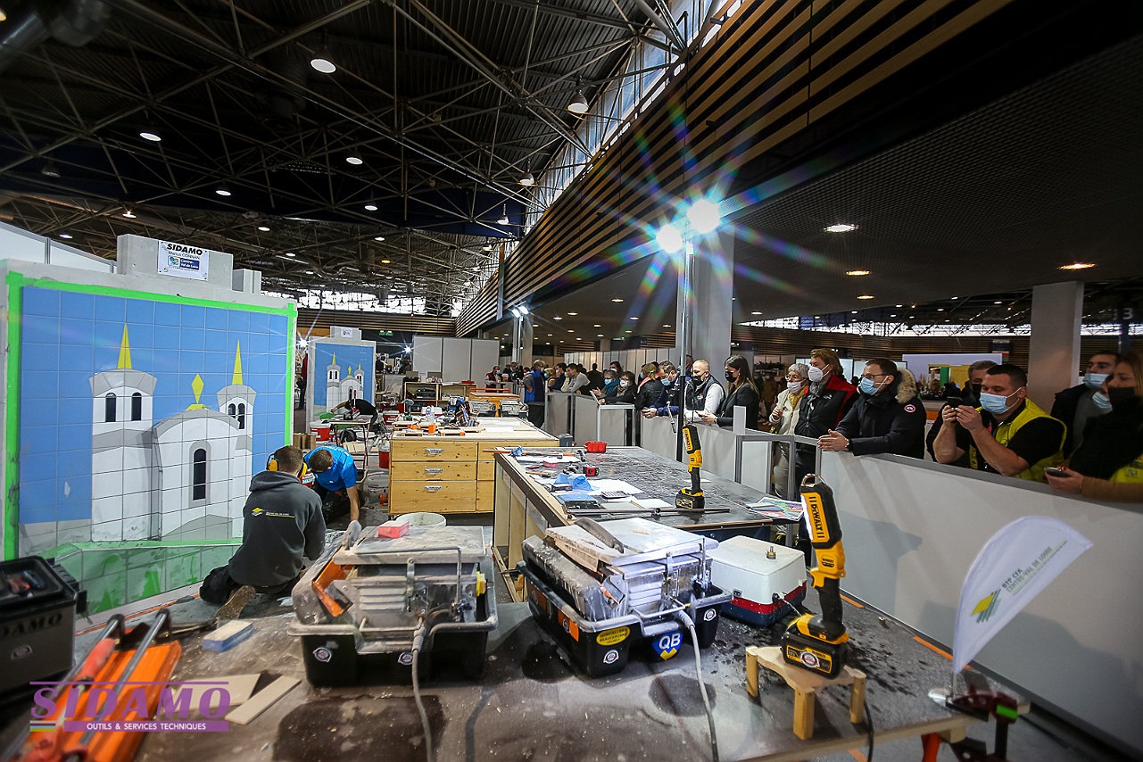 Worldskills Lyon 2021 Carrelage