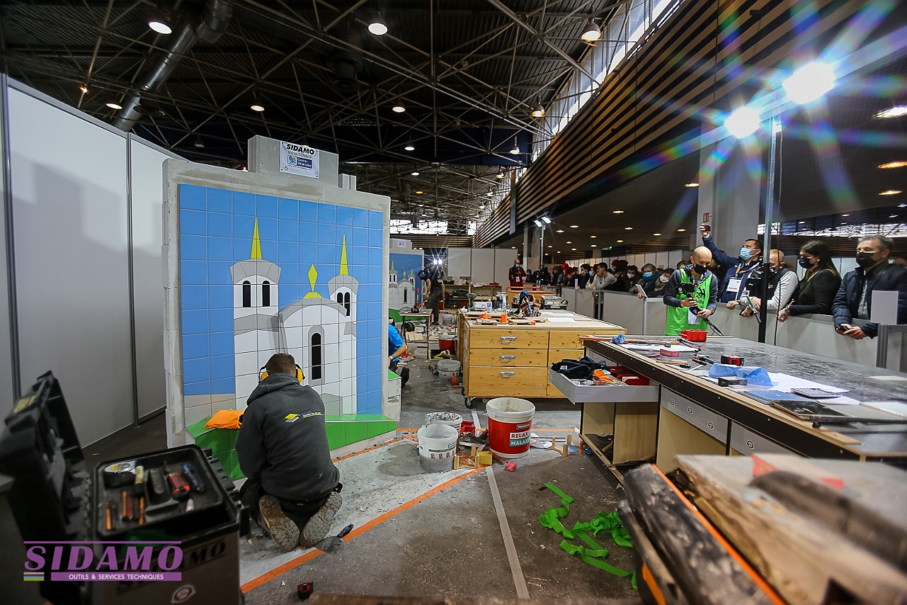 Worldskills Lyon 2021 Carrelage