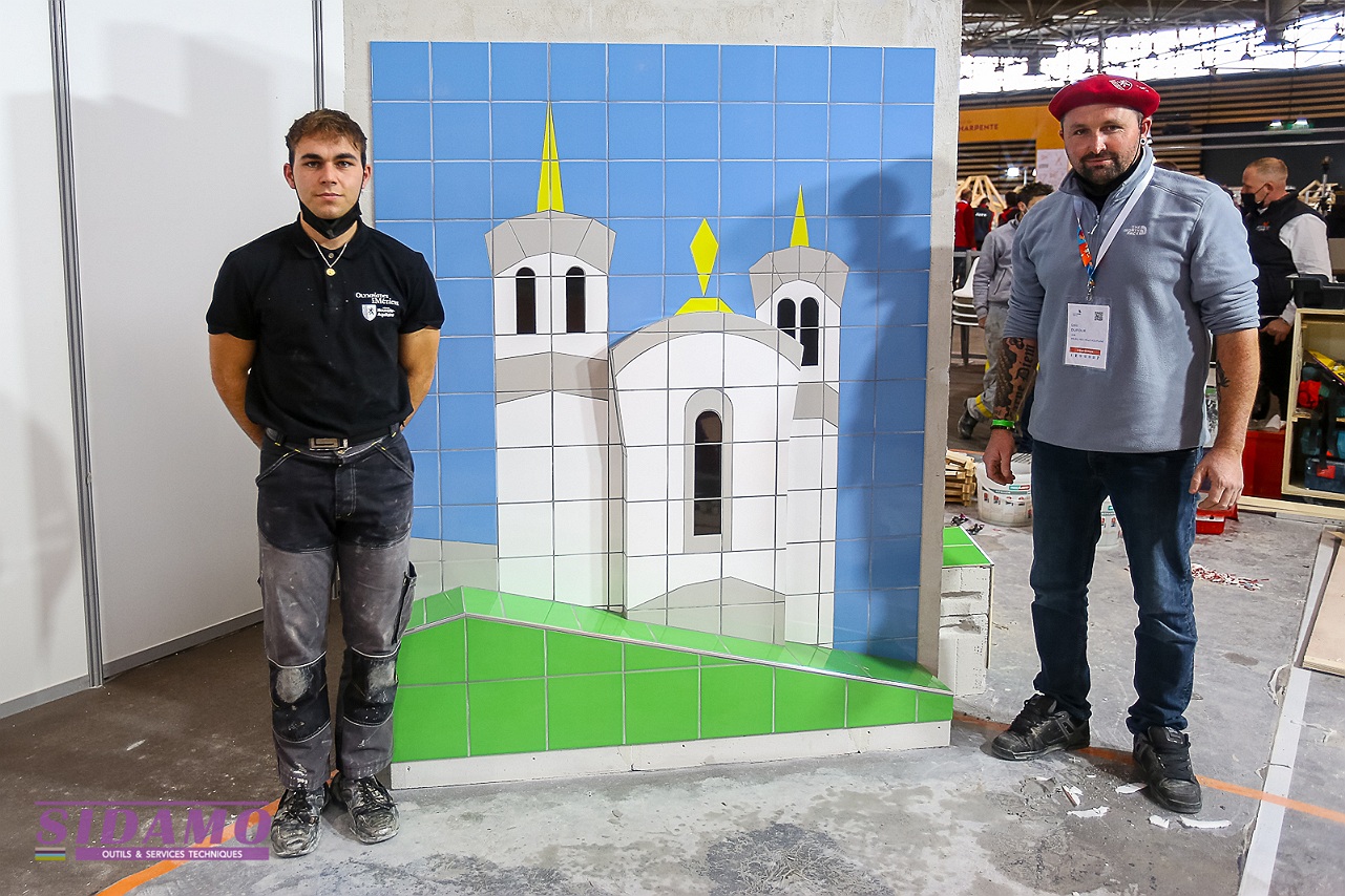 Worldskills Lyon 2021 Carrelage