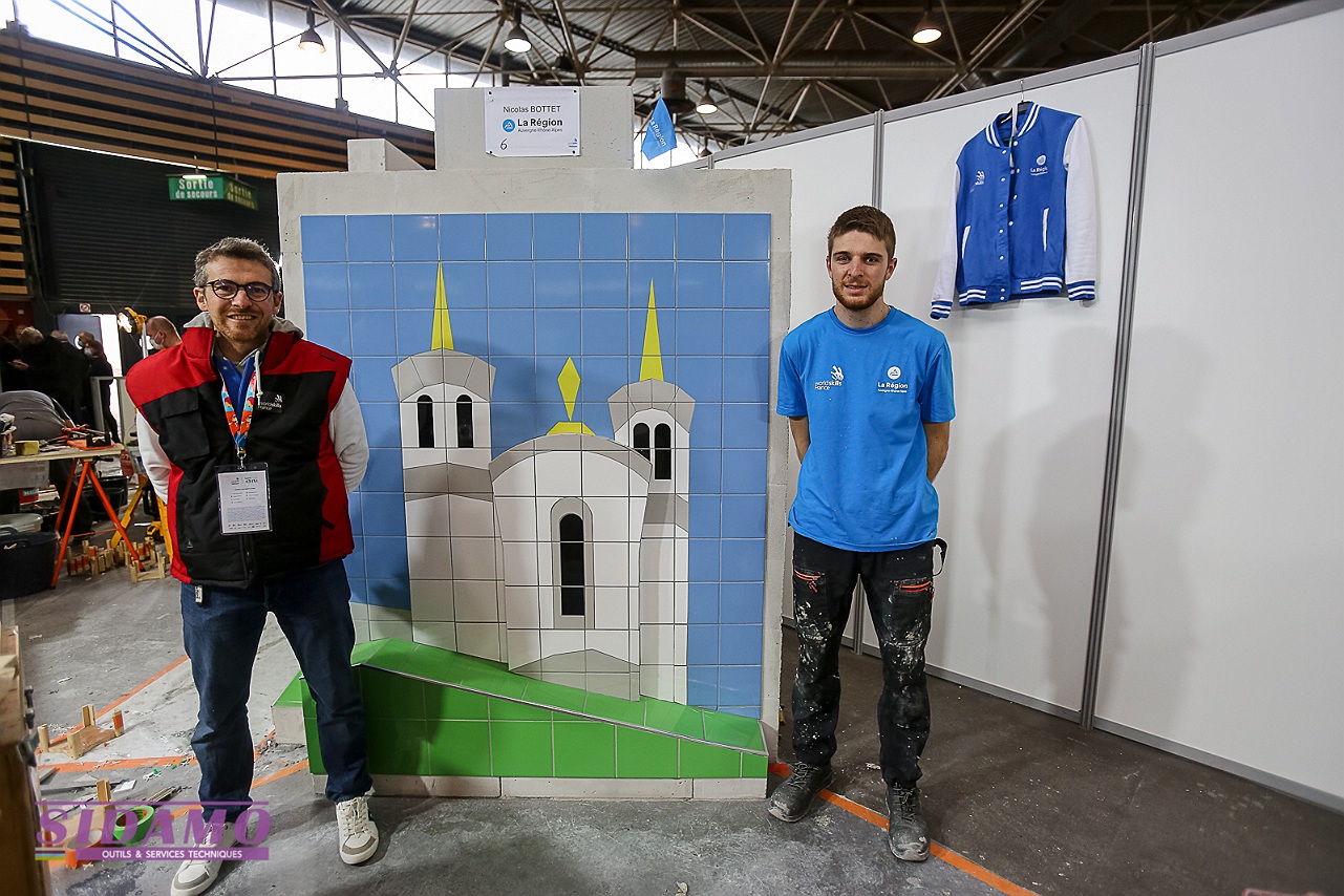 Worldskills Lyon 2021 Carrelage