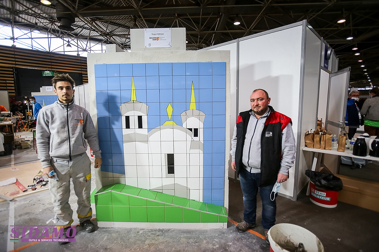 Worldskills Lyon 2021 Carrelage