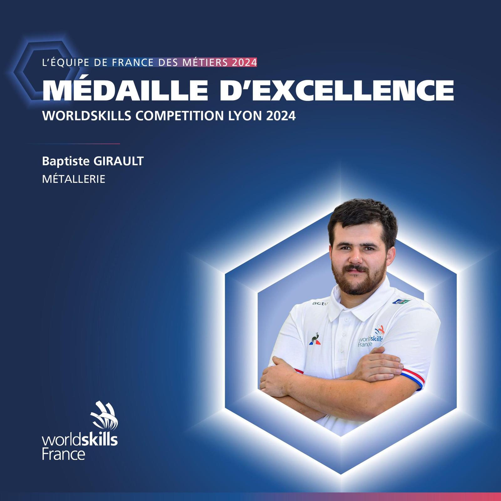 Compétition Worldskills Lyon 2024